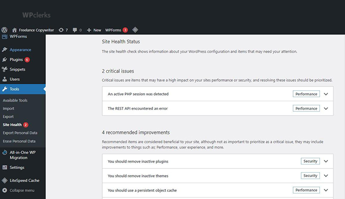 monitoring website perfomance