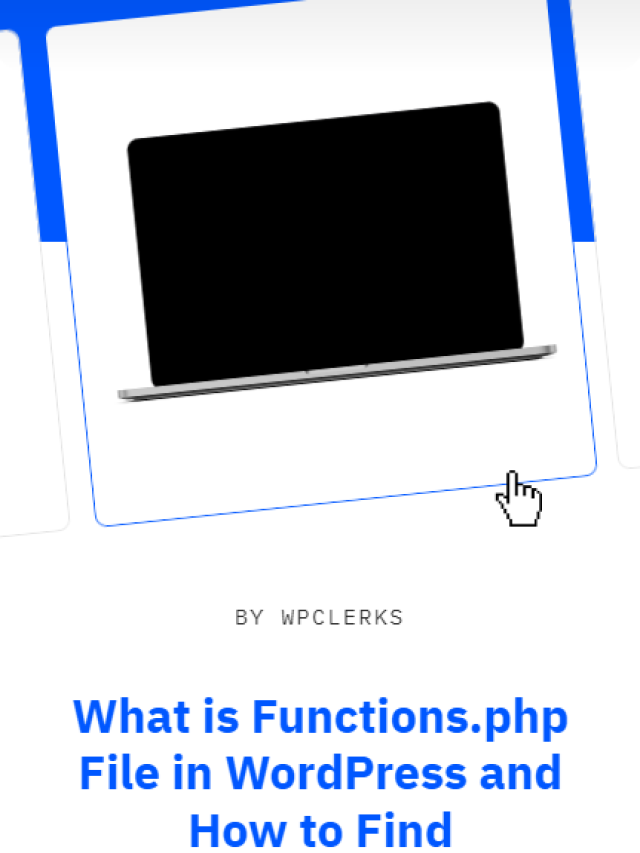 What is Functions.php File in WordPress and How to Find.