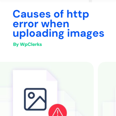 Causes of HTTP error when uploading images